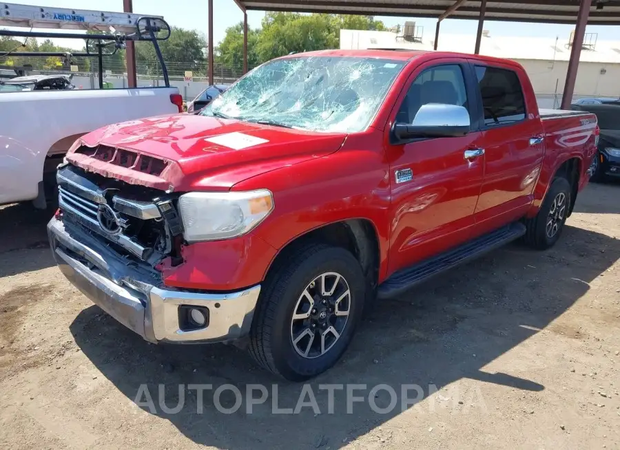 TOYOTA TUNDRA 2017 vin 5TFAY5F19HX674368 from auto auction Iaai