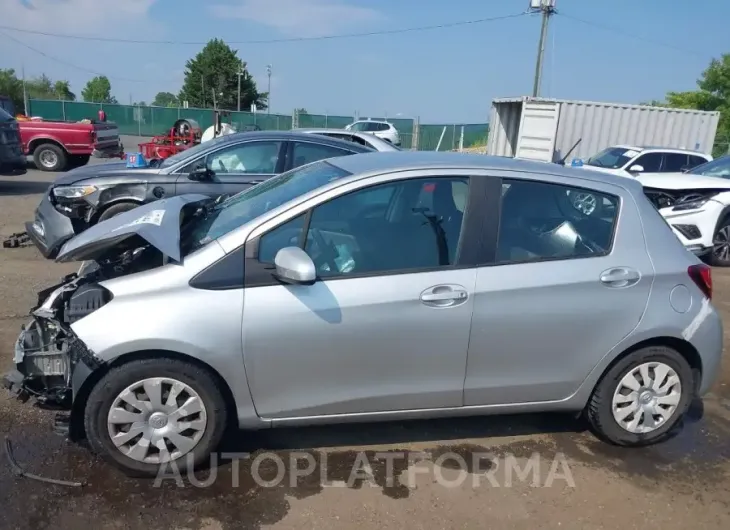 TOYOTA YARIS 2015 vin VNKKTUD3XFA027776 from auto auction Iaai