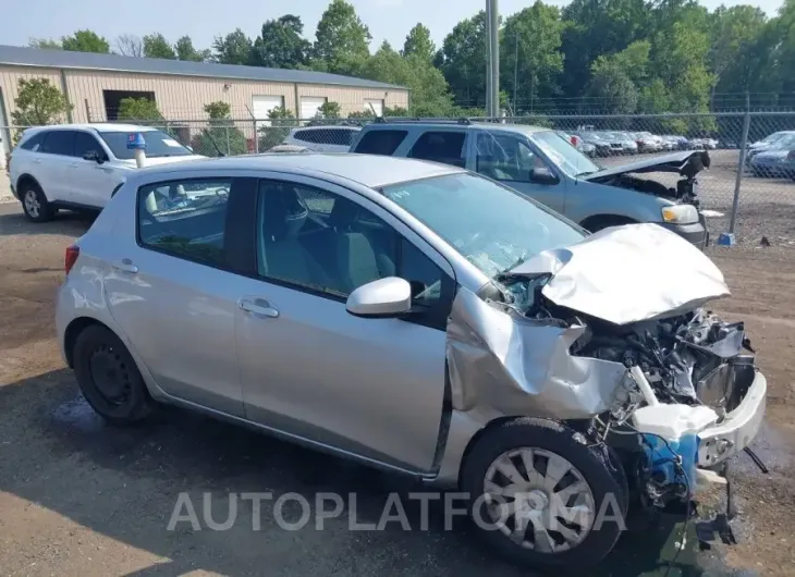 TOYOTA YARIS 2015 vin VNKKTUD3XFA027776 from auto auction Iaai