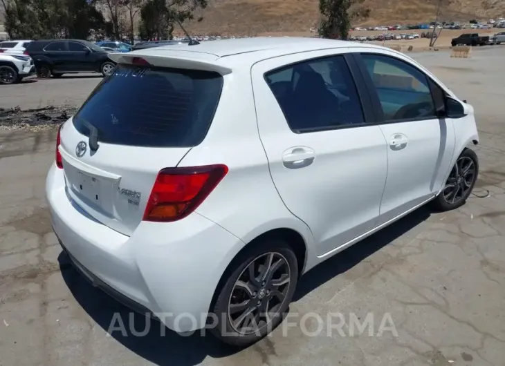 TOYOTA YARIS 2016 vin VNKKTUD3XGA057541 from auto auction Iaai