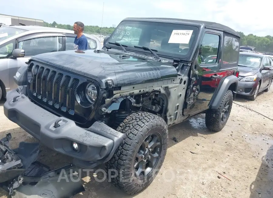 JEEP WRANGLER 2020 vin 1C4GJXAN5LW236370 from auto auction Iaai