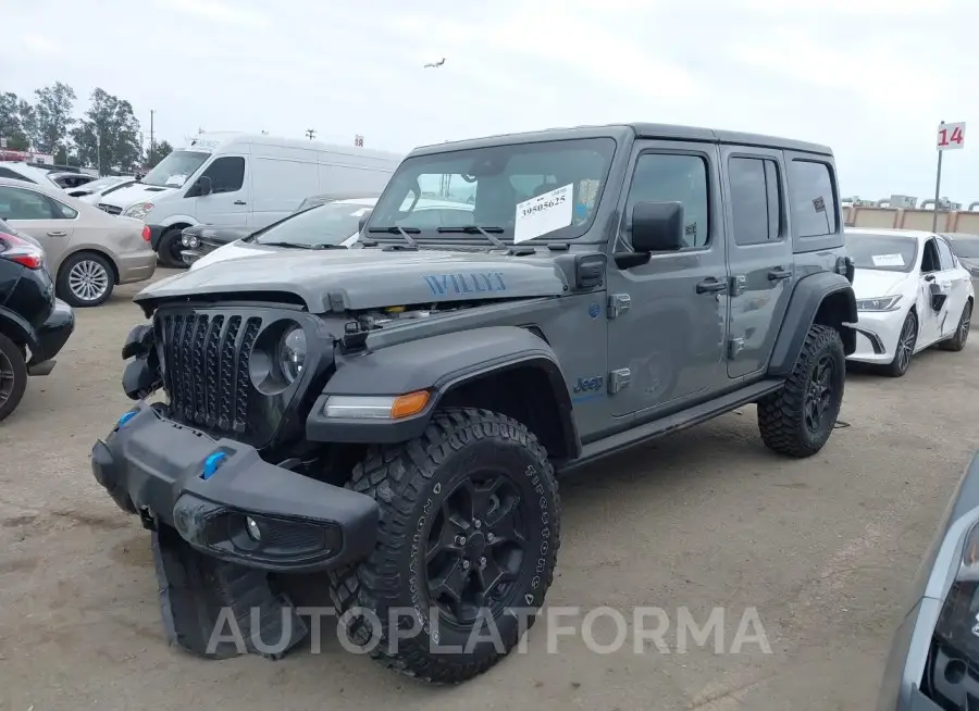 JEEP WRANGLER 4XE 2023 vin 1C4JJXN6XPW591260 from auto auction Iaai