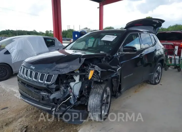 JEEP COMPASS 2020 vin 3C4NJCCBXLT198529 from auto auction Iaai