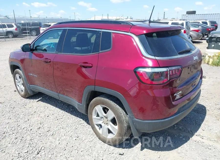 JEEP COMPASS 2022 vin 3C4NJDBB2NT206682 from auto auction Iaai