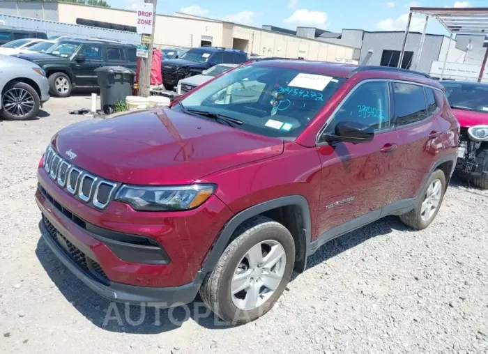 JEEP COMPASS 2022 vin 3C4NJDBB2NT206682 from auto auction Iaai