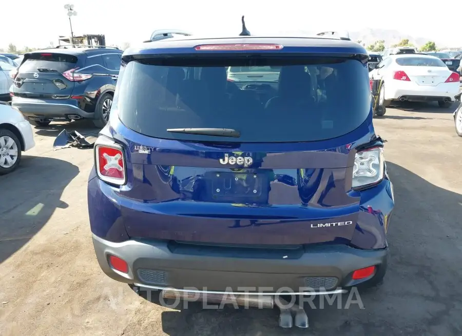 JEEP RENEGADE 2017 vin ZACCJADB6HPE95273 from auto auction Iaai