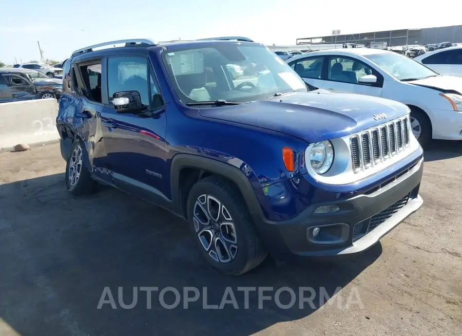 JEEP RENEGADE 2017 vin ZACCJADB6HPE95273 from auto auction Iaai