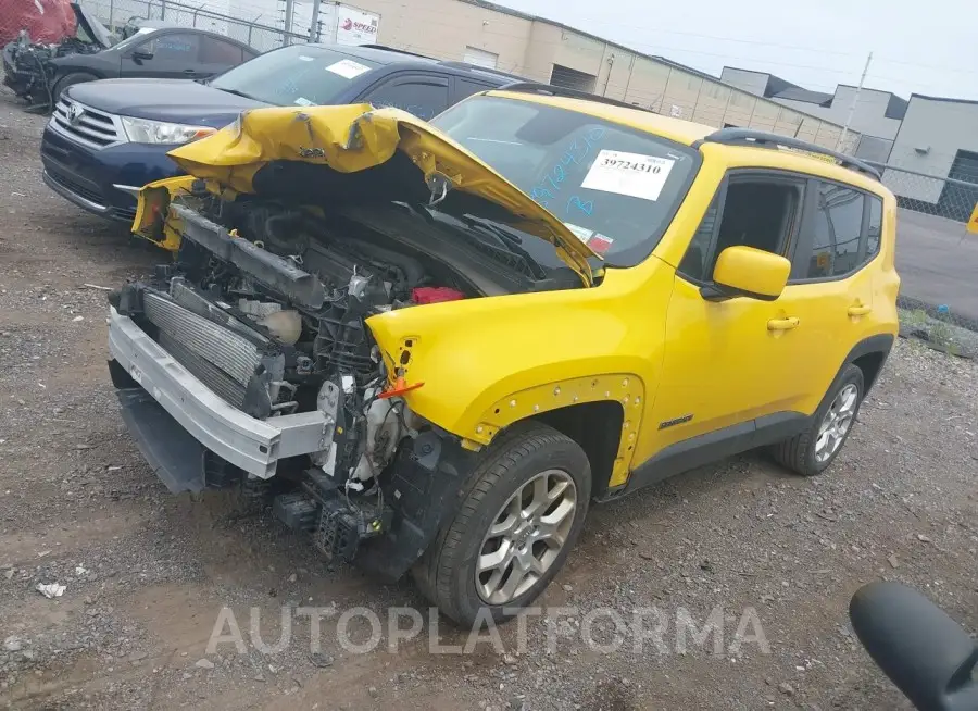 JEEP RENEGADE 2018 vin ZACCJBBB4JPH38223 from auto auction Iaai