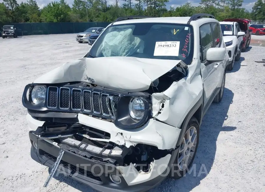 JEEP RENEGADE 2019 vin ZACNJABB7KPK77620 from auto auction Iaai