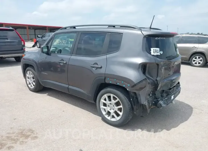 JEEP RENEGADE 2020 vin ZACNJABB8LPL11453 from auto auction Iaai