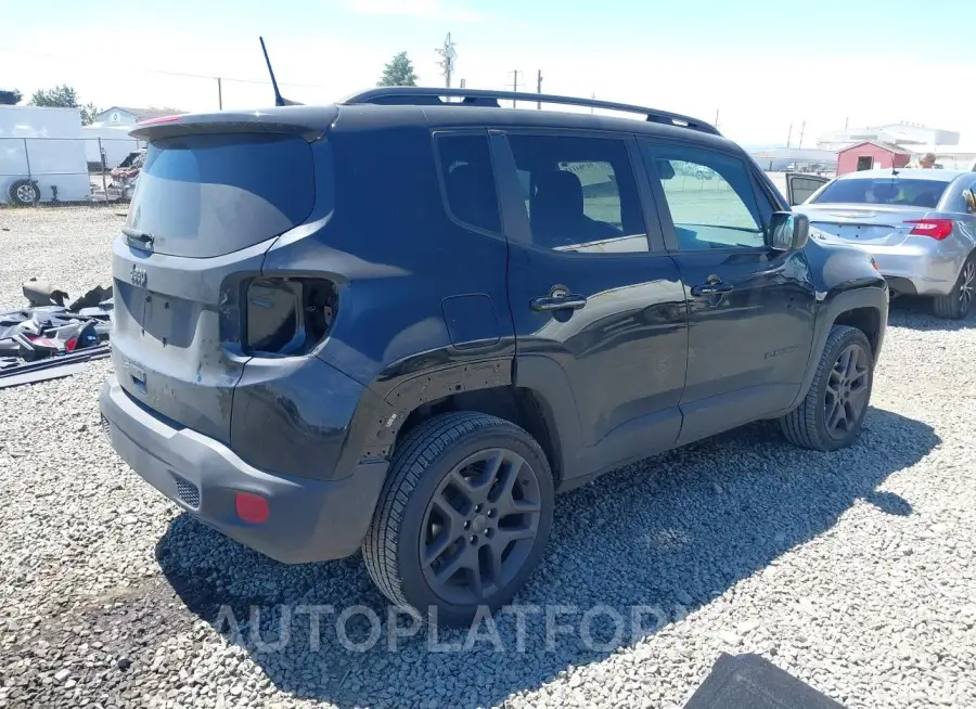 JEEP RENEGADE 2021 vin ZACNJDBB5MPN22001 from auto auction Iaai