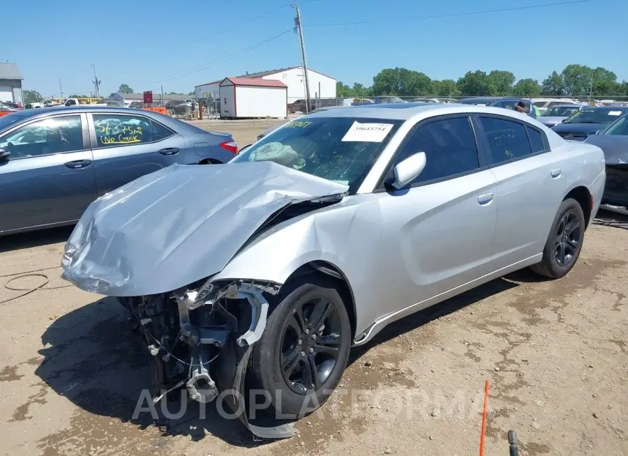 DODGE CHARGER 2022 vin 2C3CDXBG7NH122687 from auto auction Iaai