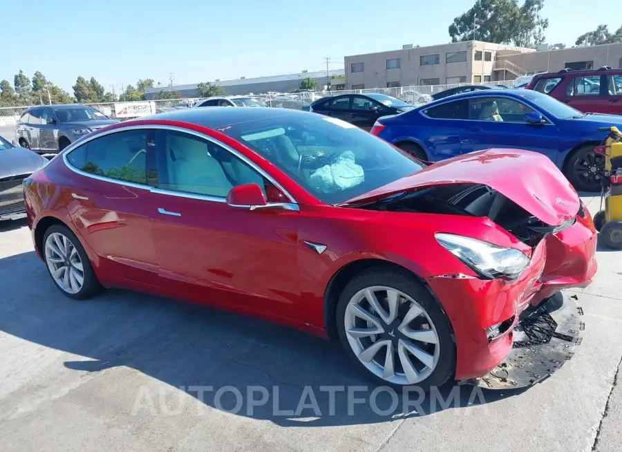 TESLA MODEL 3 2019 vin 5YJ3E1EB9KF450877 from auto auction Iaai