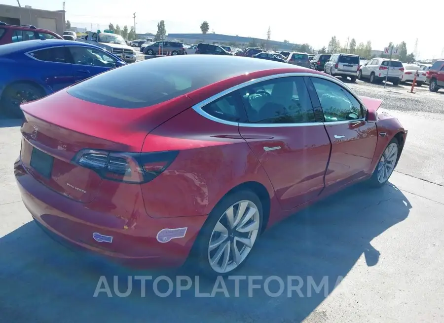 TESLA MODEL 3 2019 vin 5YJ3E1EB9KF450877 from auto auction Iaai