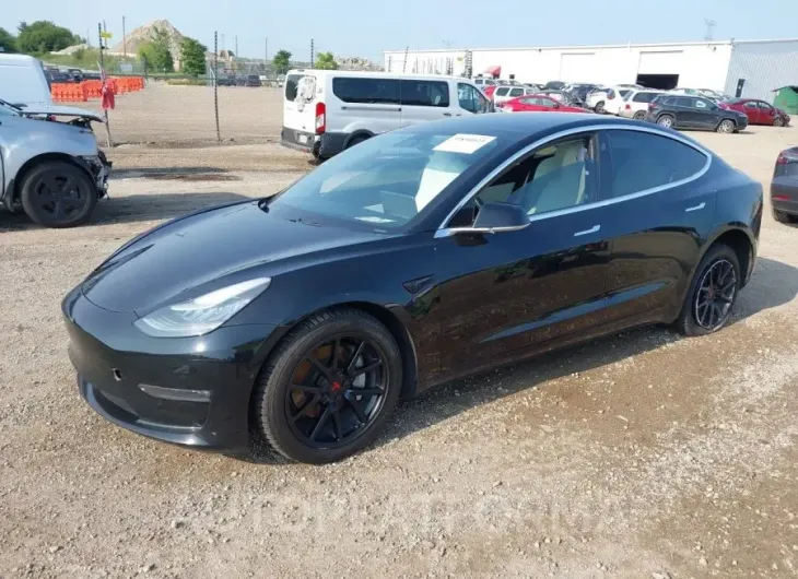 TESLA MODEL 3 2019 vin 5YJ3E1EBXKF195673 from auto auction Iaai