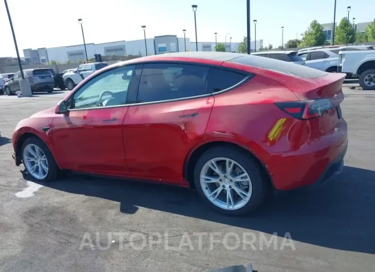 TESLA MODEL Y 2021 vin 5YJYGDEE4MF091856 from auto auction Iaai