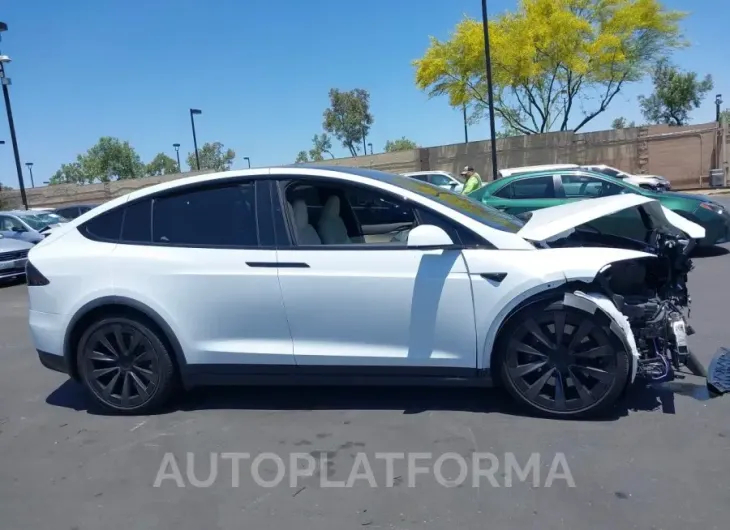 TESLA MODEL X 2023 vin 7SAXCBE57PF412324 from auto auction Iaai