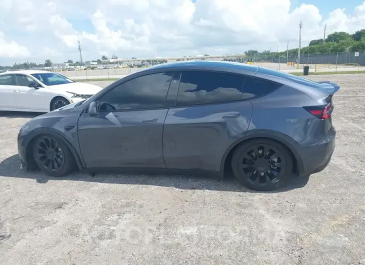 TESLA MODEL Y 2023 vin 7SAYGDEDXPF942539 from auto auction Iaai