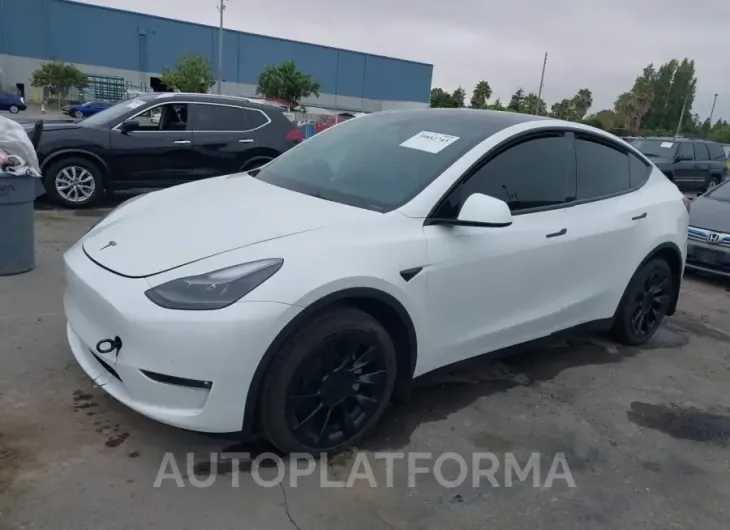 TESLA MODEL Y 2023 vin 7SAYGDEE4PF751899 from auto auction Iaai