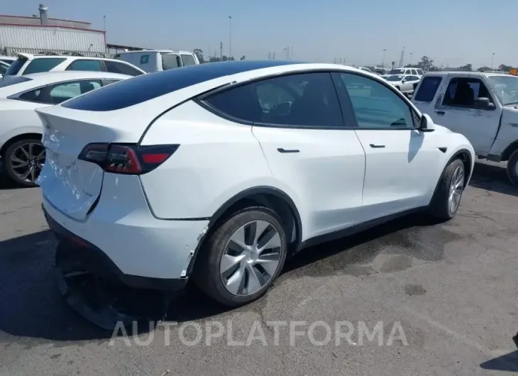 TESLA MODEL Y 2022 vin 7SAYGDEE9NF346778 from auto auction Iaai