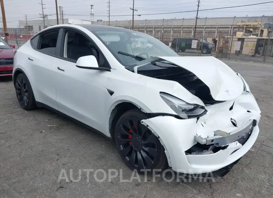 TESLA MODEL Y 2023 vin 7SAYGDEF6PF779499 from auto auction Iaai