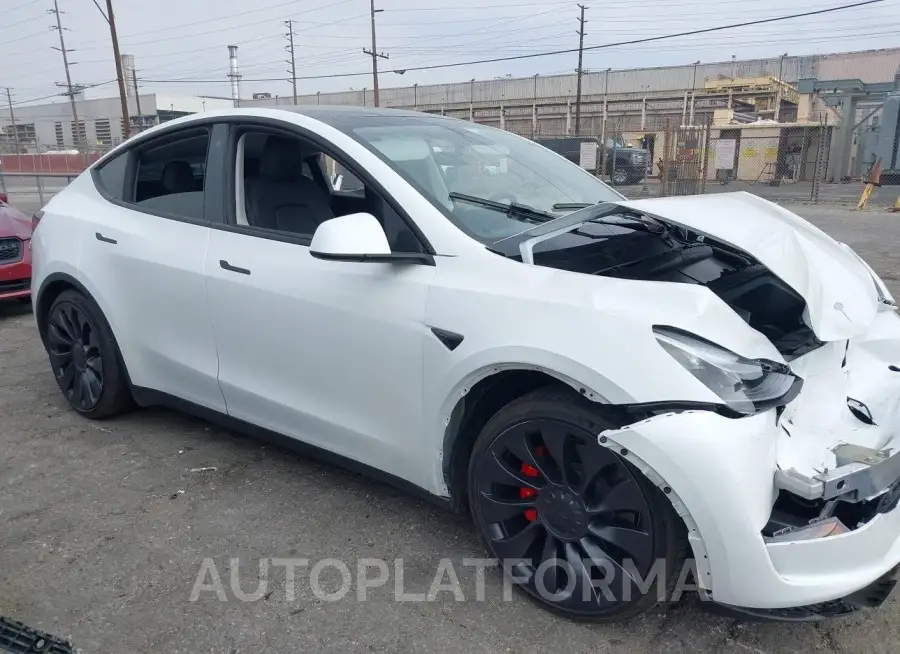 TESLA MODEL Y 2023 vin 7SAYGDEF6PF779499 from auto auction Iaai