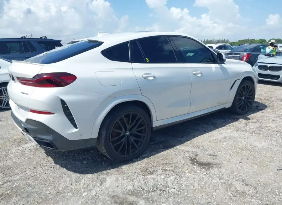 BMW X6 2022 vin 5UXCY6C0XN9J14237 from auto auction Iaai