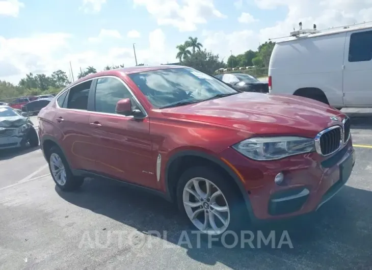 BMW X6 2016 vin 5UXKU2C53G0N78294 from auto auction Iaai