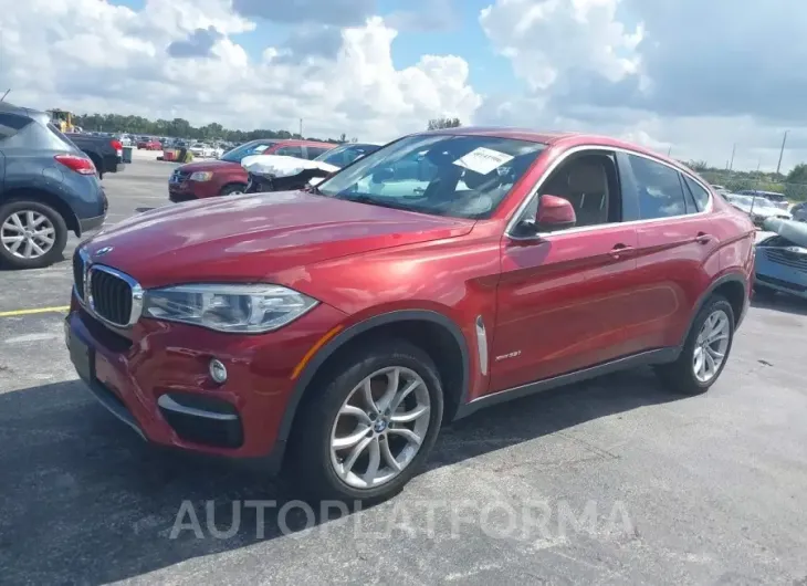 BMW X6 2016 vin 5UXKU2C53G0N78294 from auto auction Iaai