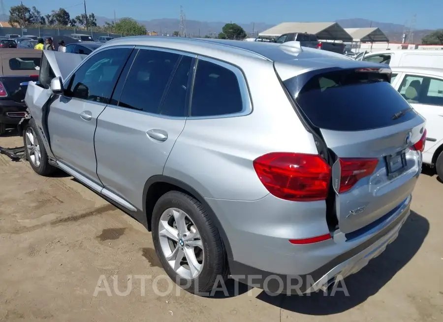 BMW X3 2019 vin 5UXTR9C51KLE21159 from auto auction Iaai