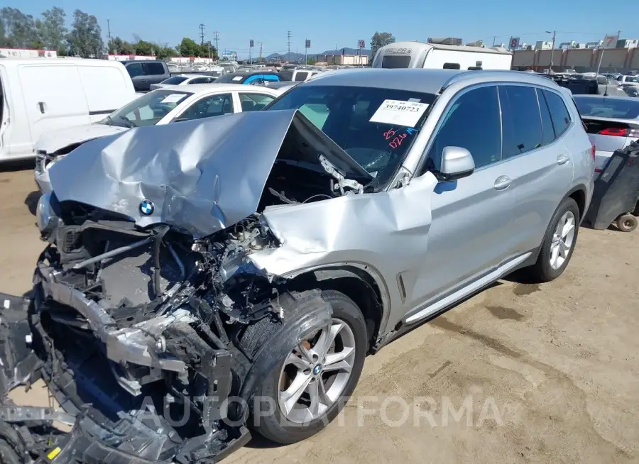 BMW X3 2019 vin 5UXTR9C51KLE21159 from auto auction Iaai