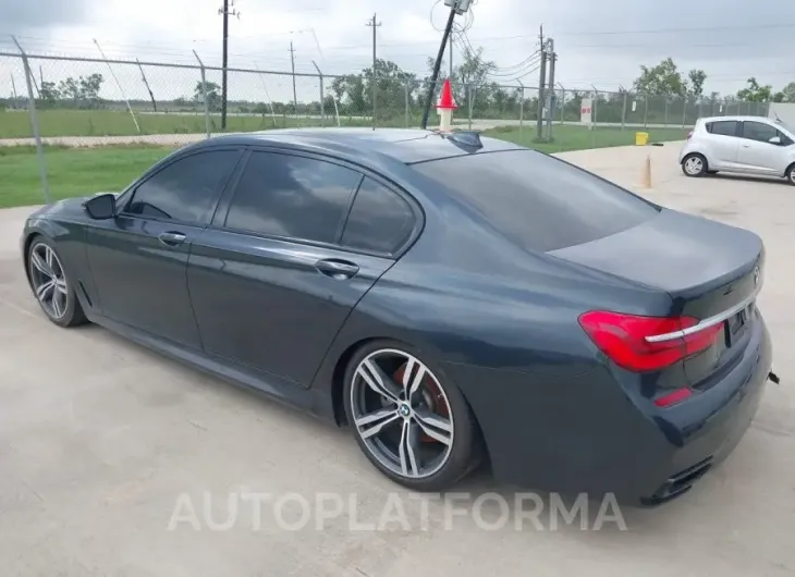 BMW 740I 2018 vin WBA7E2C56JG743125 from auto auction Iaai