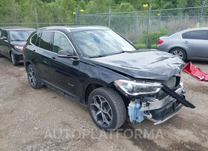 BMW X1 2017 vin WBXHT3C33H5F77899 from auto auction Iaai