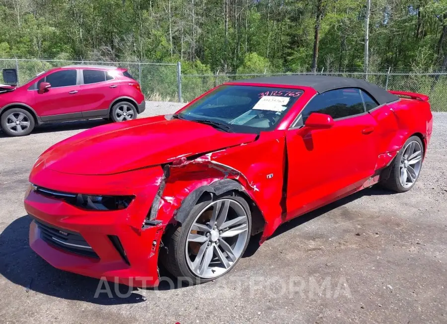 CHEVROLET CAMARO 2017 vin 1G1FB3DS8H0153716 from auto auction Iaai