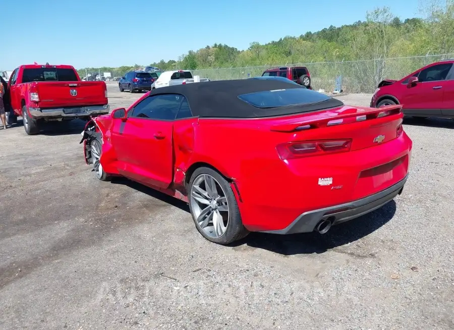 CHEVROLET CAMARO 2017 vin 1G1FB3DS8H0153716 from auto auction Iaai