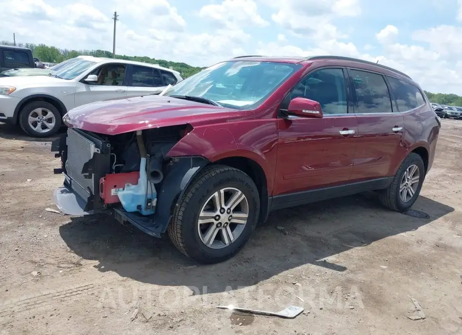 CHEVROLET TRAVERSE 2016 vin 1GNKRHKD2GJ248291 from auto auction Iaai