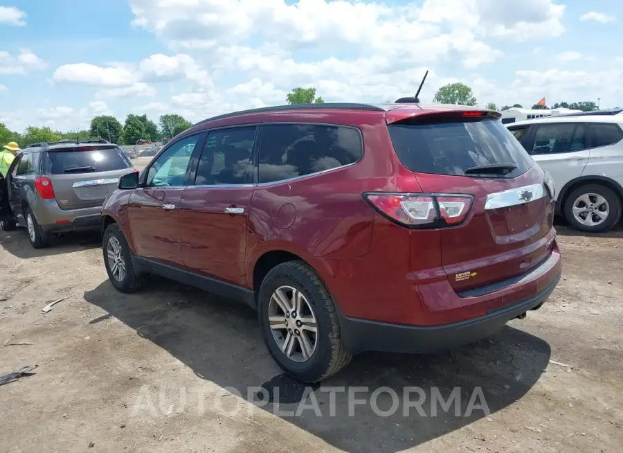 CHEVROLET TRAVERSE 2016 vin 1GNKRHKD2GJ248291 from auto auction Iaai