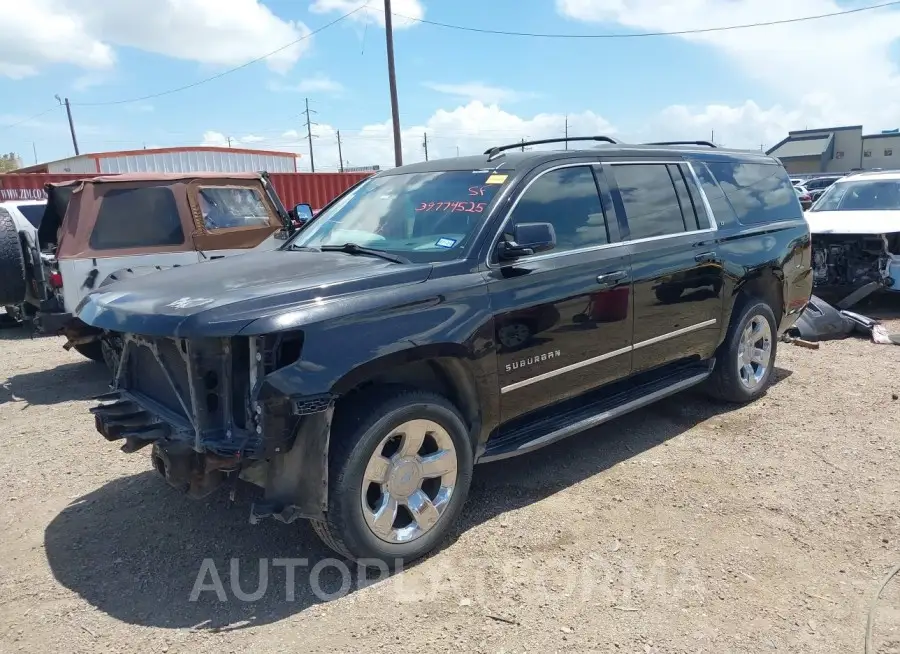 CHEVROLET SUBURBAN 1500 2015 vin 1GNSCJKC5FR161467 from auto auction Iaai