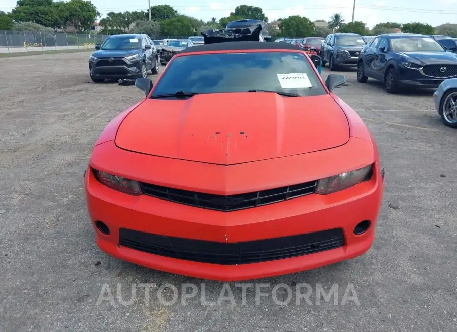 CHEVROLET CAMARO 2015 vin 2G1FD3D34F9205929 from auto auction Iaai