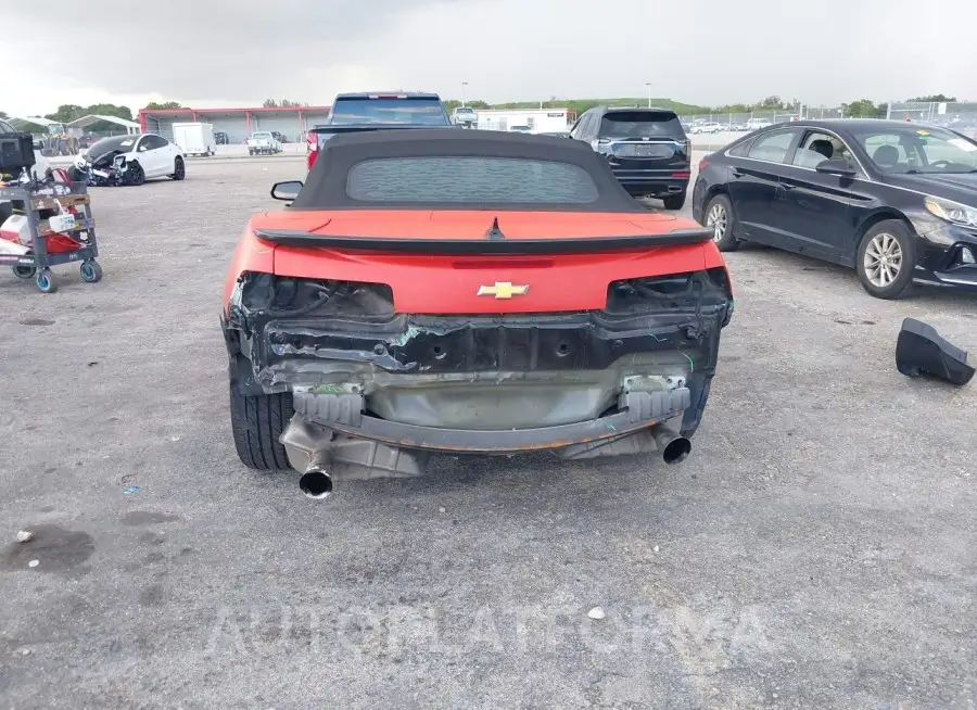 CHEVROLET CAMARO 2015 vin 2G1FD3D34F9205929 from auto auction Iaai