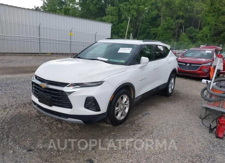 CHEVROLET BLAZER 2020 vin 3GNKBHRS2LS557938 from auto auction Iaai