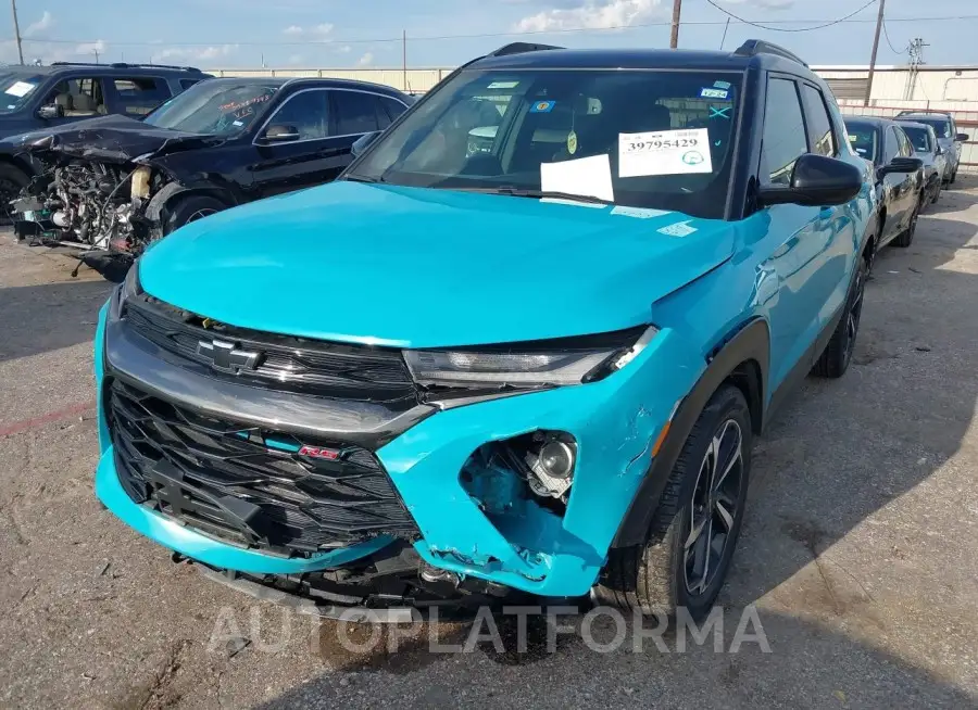 CHEVROLET TRAILBLAZER 2022 vin KL79MTSL5NB025165 from auto auction Iaai