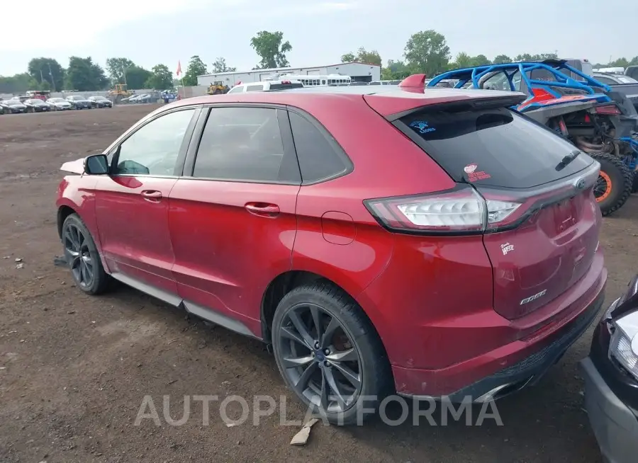 FORD EDGE 2015 vin 2FMPK4AP8FBC32196 from auto auction Iaai