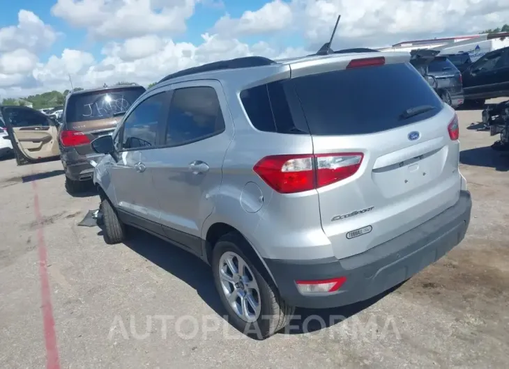 FORD ECOSPORT 2021 vin MAJ3S2GE7MC455930 from auto auction Iaai