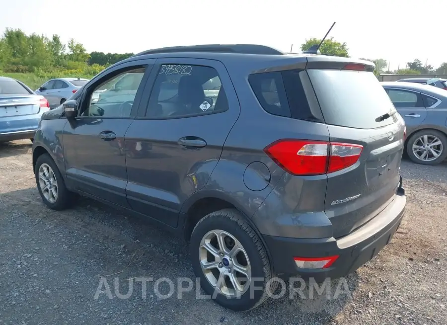 FORD ECOSPORT 2019 vin MAJ6S3GL3KC292109 from auto auction Iaai