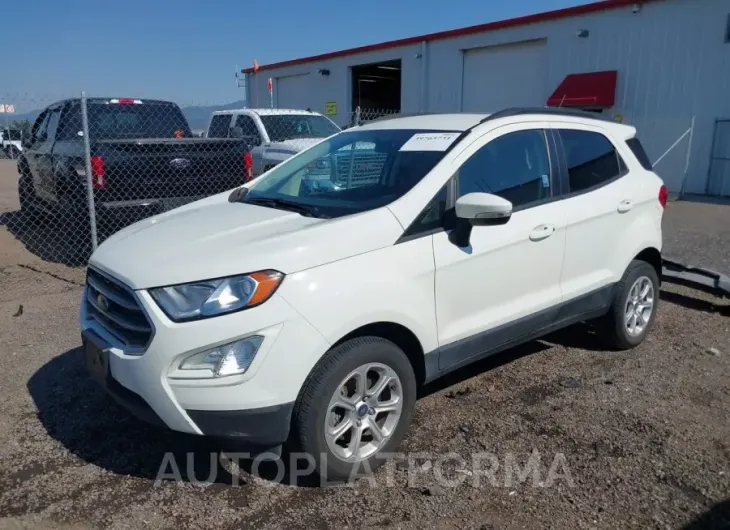 FORD ECOSPORT 2020 vin MAJ6S3GL6LC345015 from auto auction Iaai