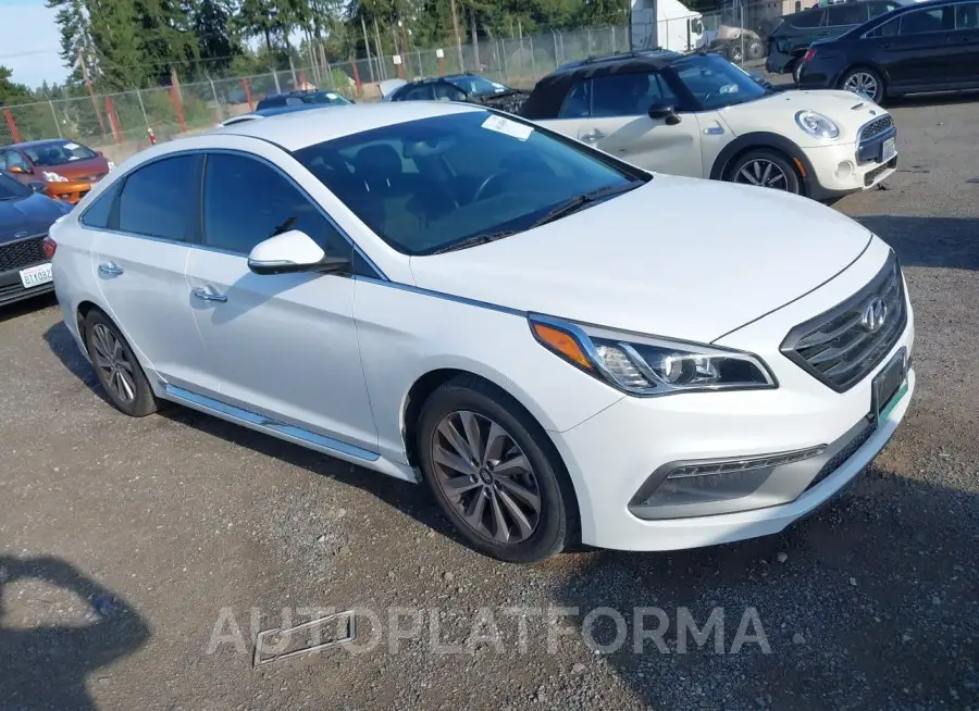 HYUNDAI SONATA 2015 vin 5NPE34AF4FH054078 from auto auction Iaai