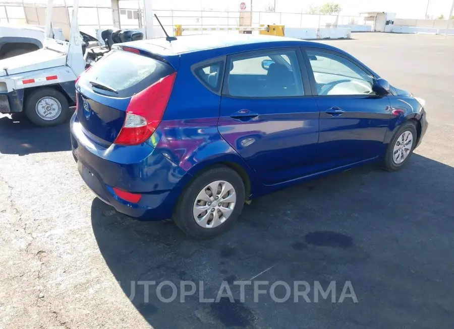 HYUNDAI ACCENT 2016 vin KMHCT5AE9GU251710 from auto auction Iaai