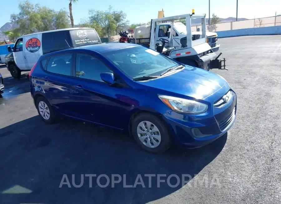 HYUNDAI ACCENT 2016 vin KMHCT5AE9GU251710 from auto auction Iaai