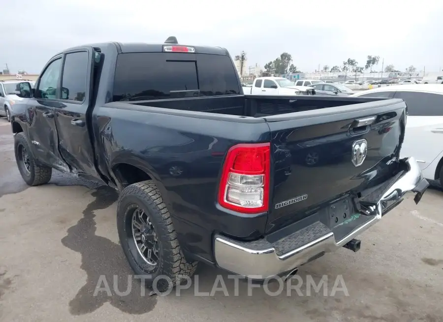 RAM 1500 2019 vin 1C6SRFFT9KN709302 from auto auction Iaai